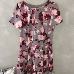Floral midi dress